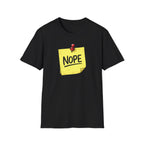 NOPE Sticky Note T-Shirt