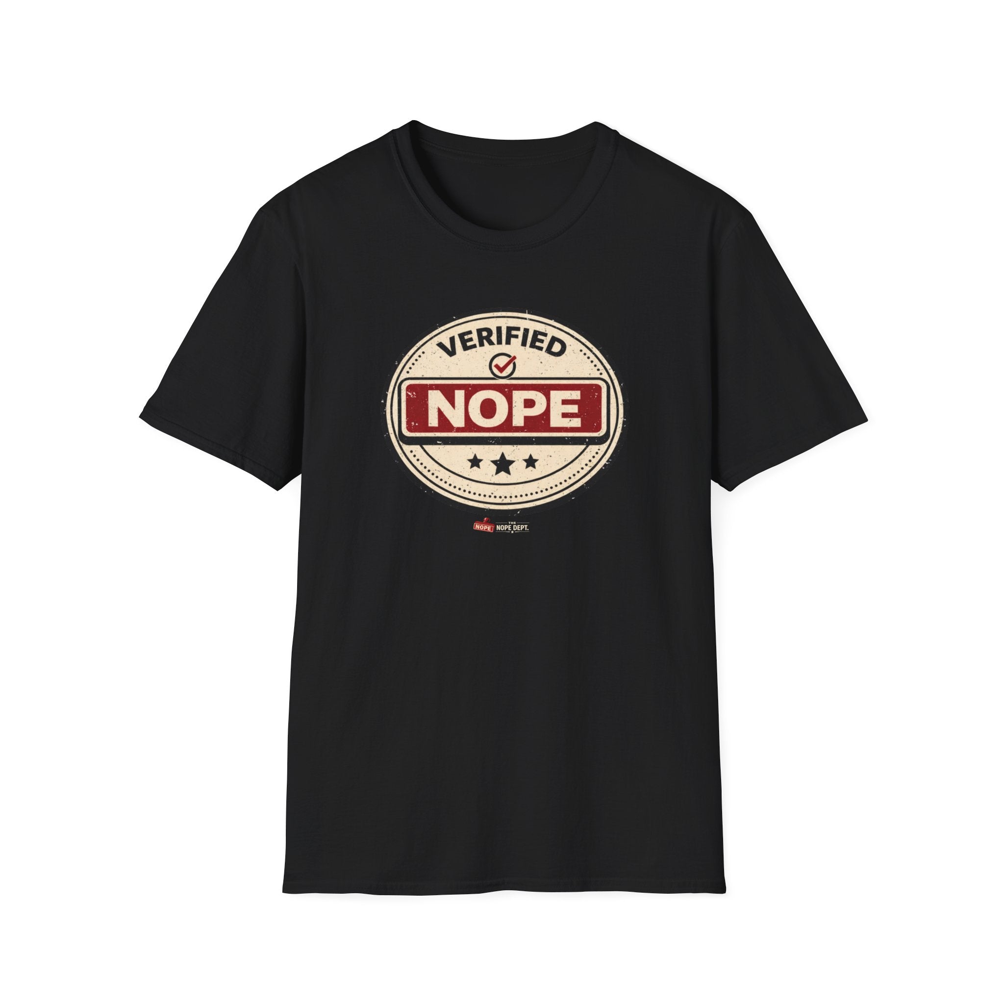 Verified NOPE Seal T-Shirt