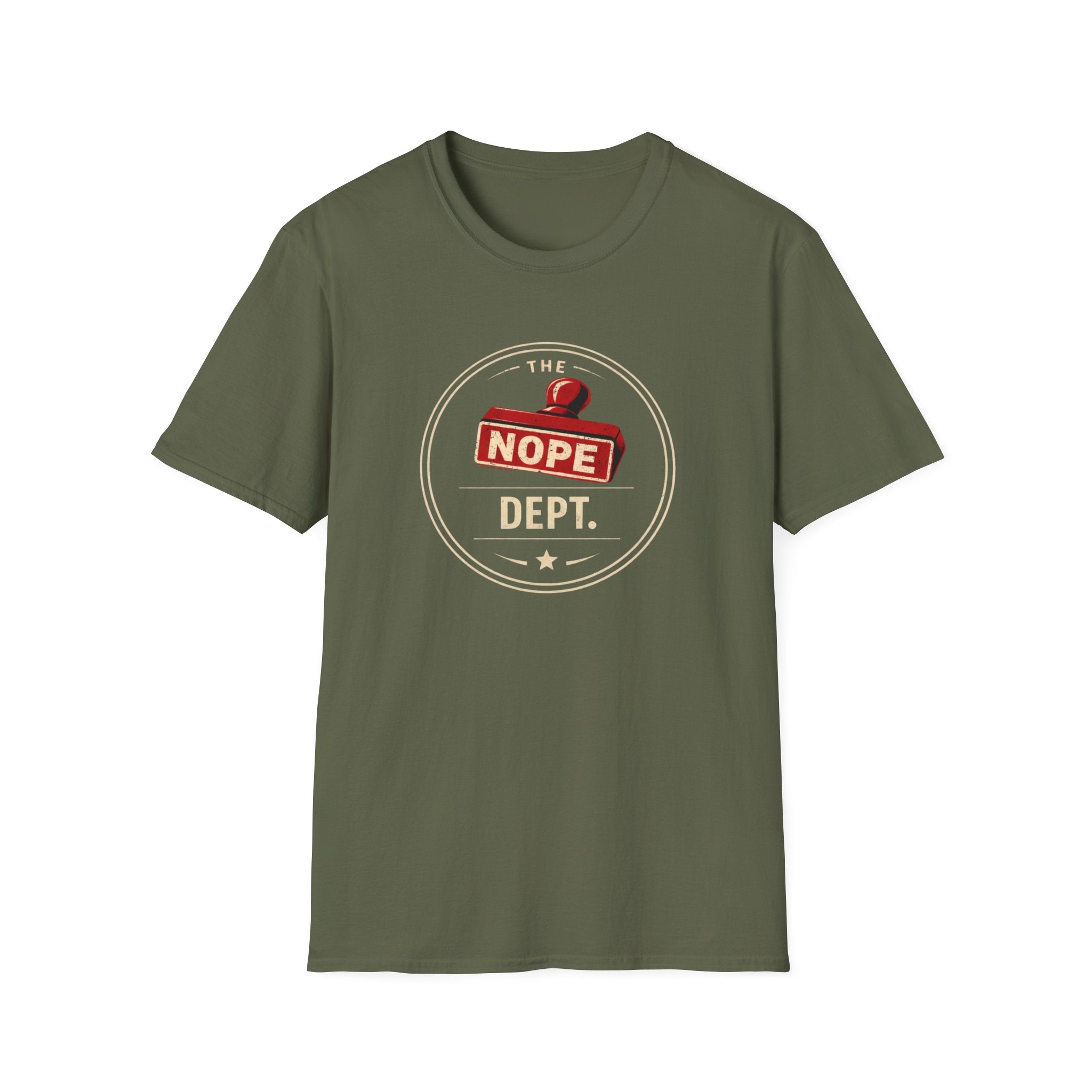 NOPE Round Logo (Dark) T-shirt