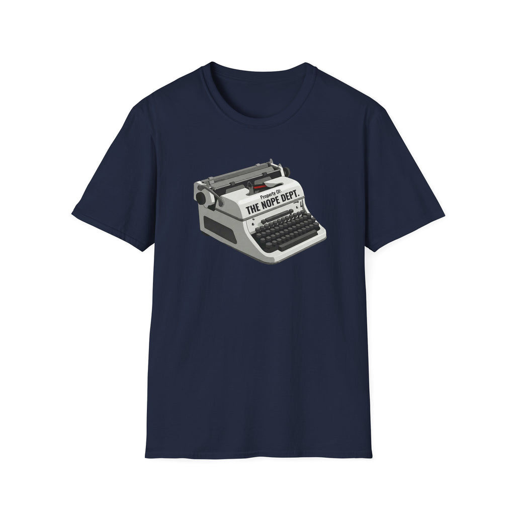 NOPE Typewriter T-Shirt