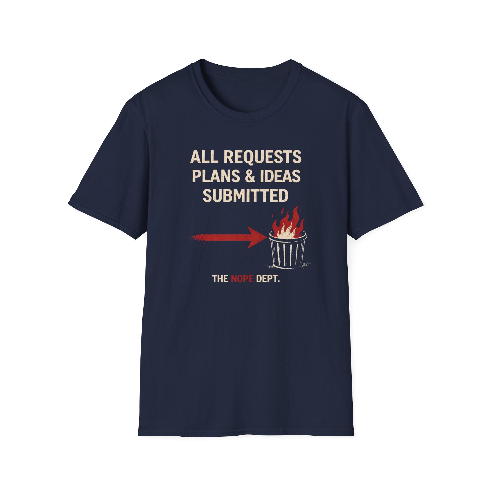 Trash Can Fire T-Shirt