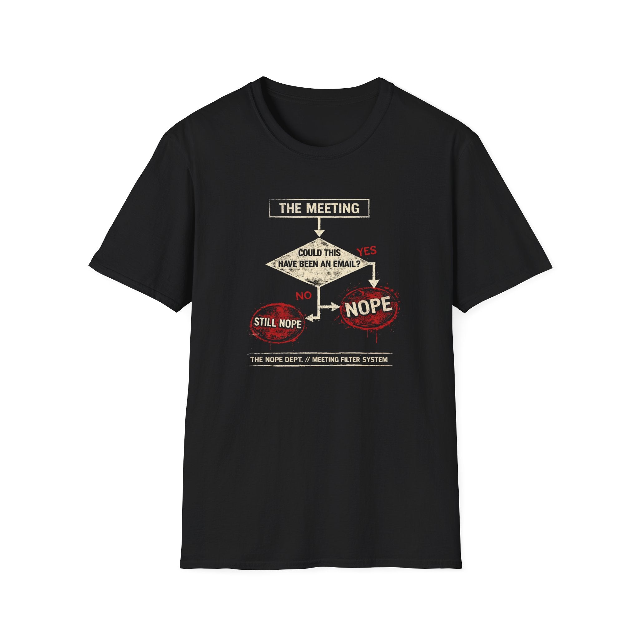 Meeting Flowchart T-Shirt