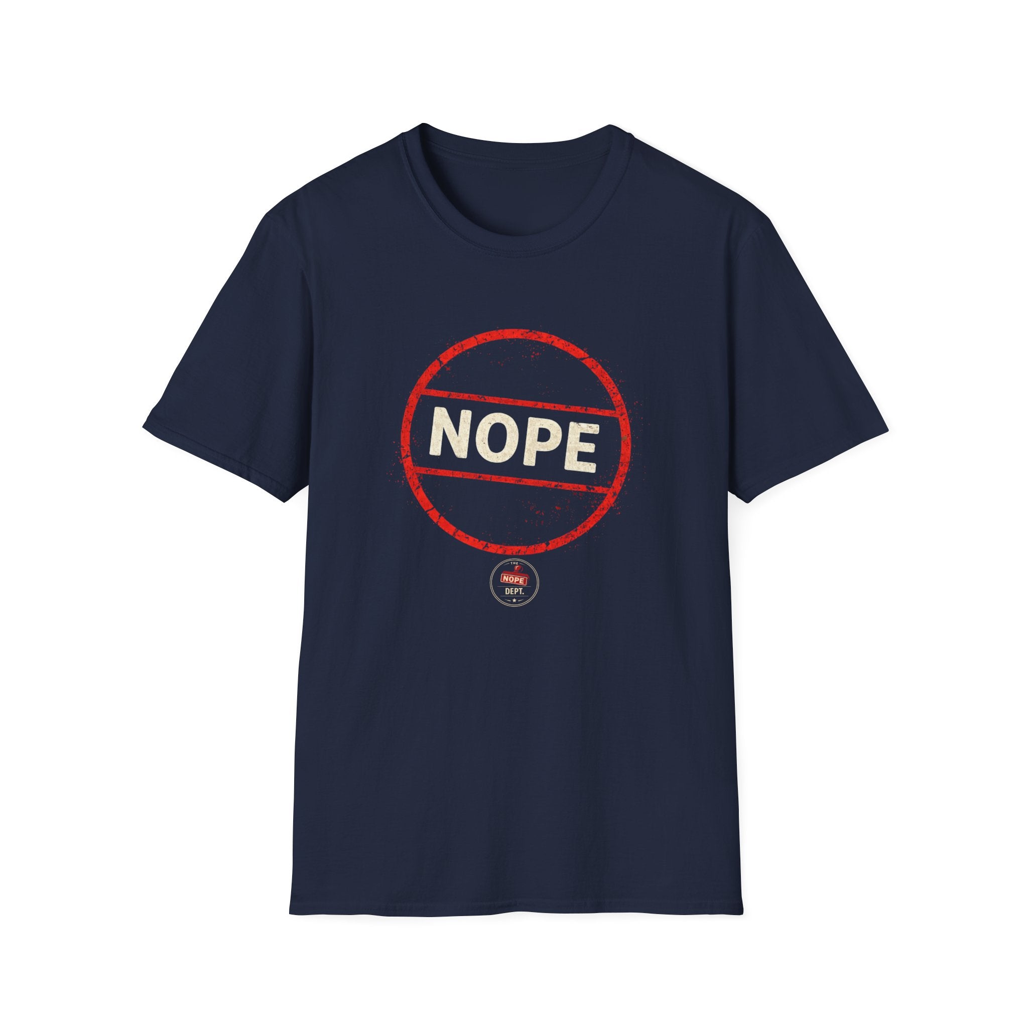 NOPE Round Stamped T-Shirt