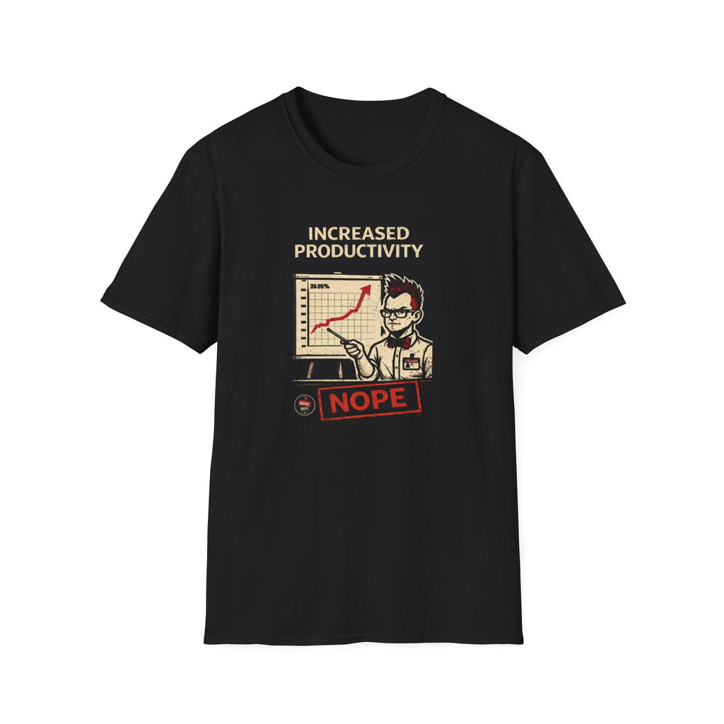 Productivity Graph T-Shirt