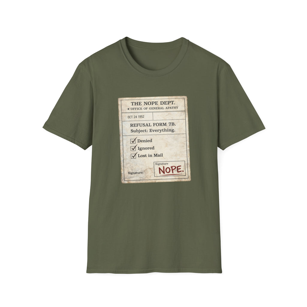 Refusal Form 7B T-Shirt