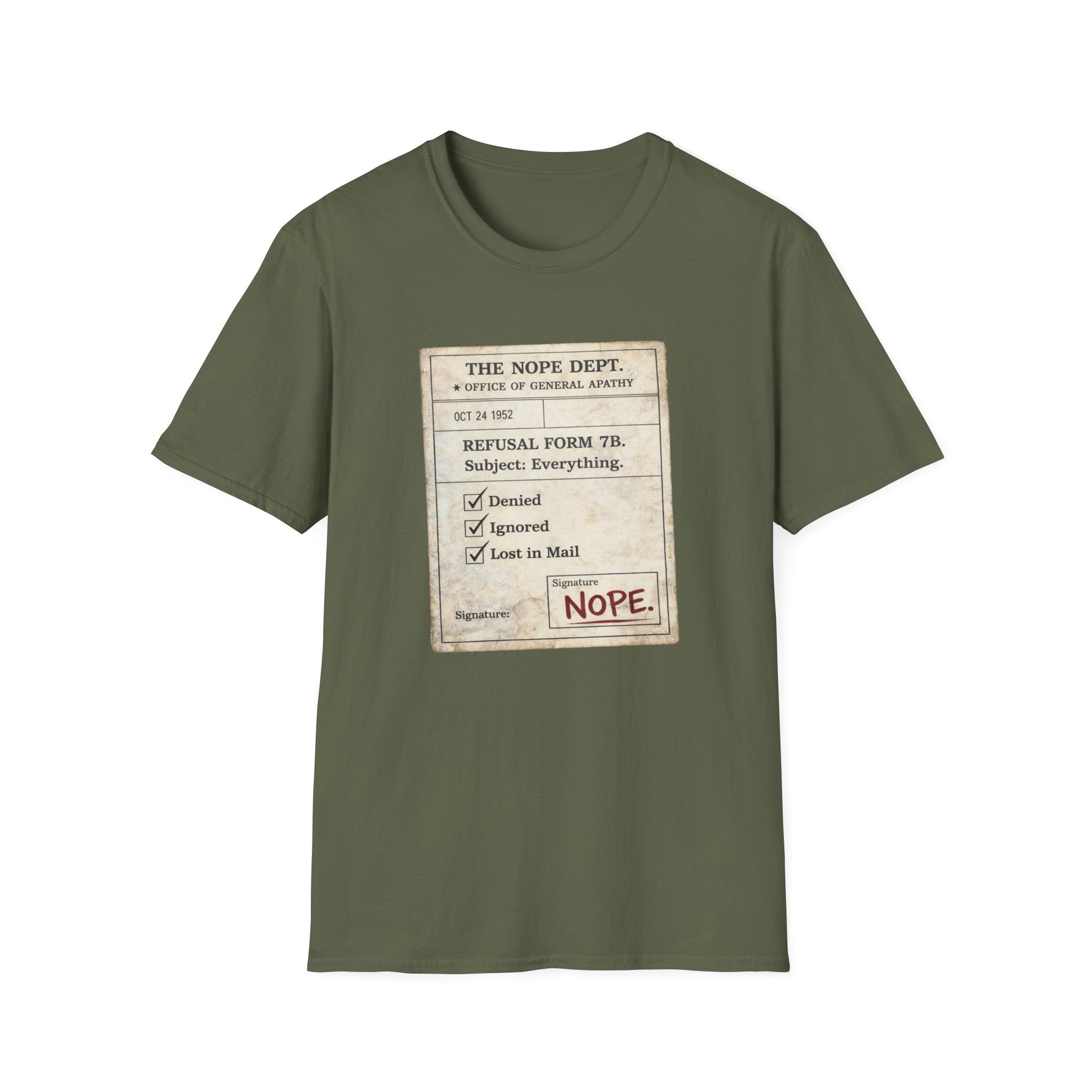 Refusal Form 7B T-Shirt