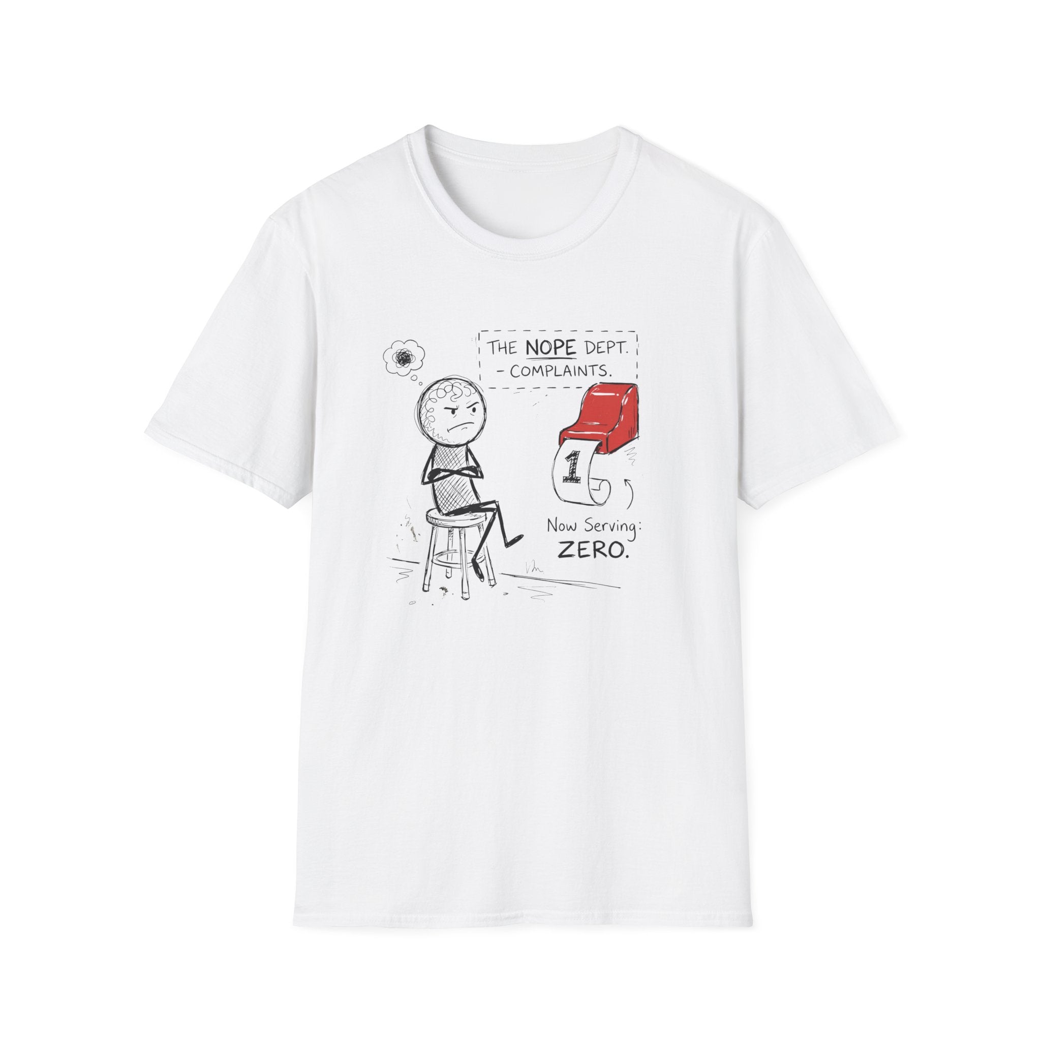 NOPE Complaints Dept. T-Shirt