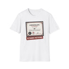 Training Certificate T-Shirt