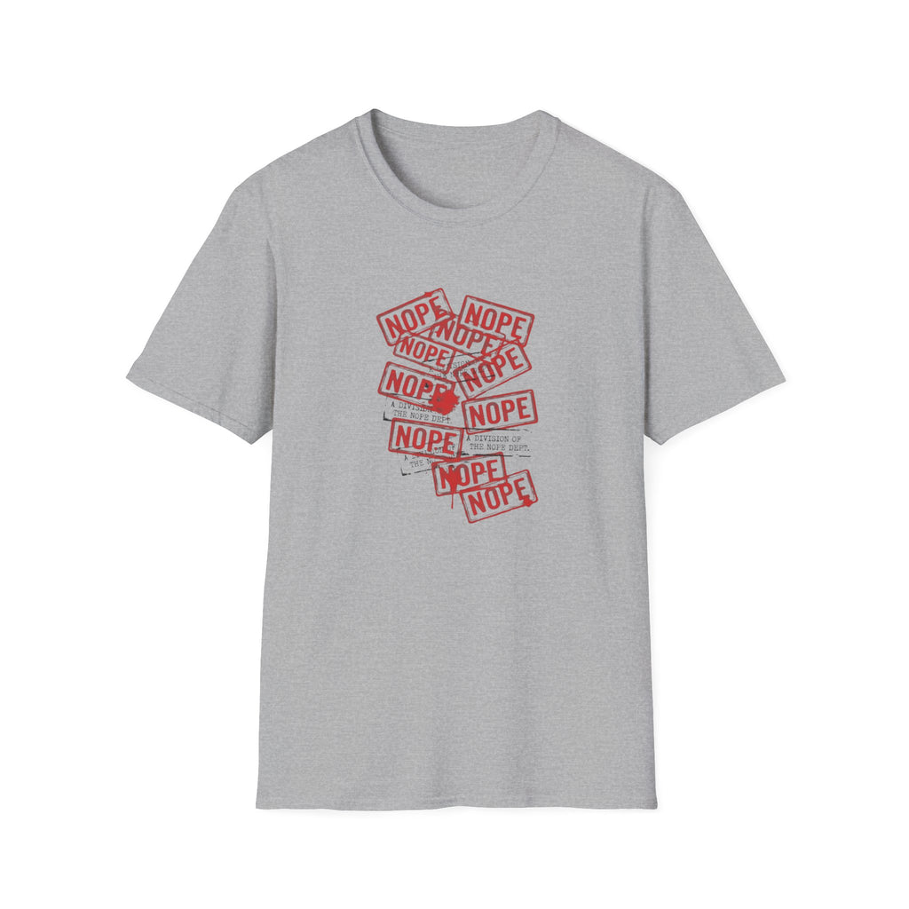 Nope Stamp Explosion T-Shirt