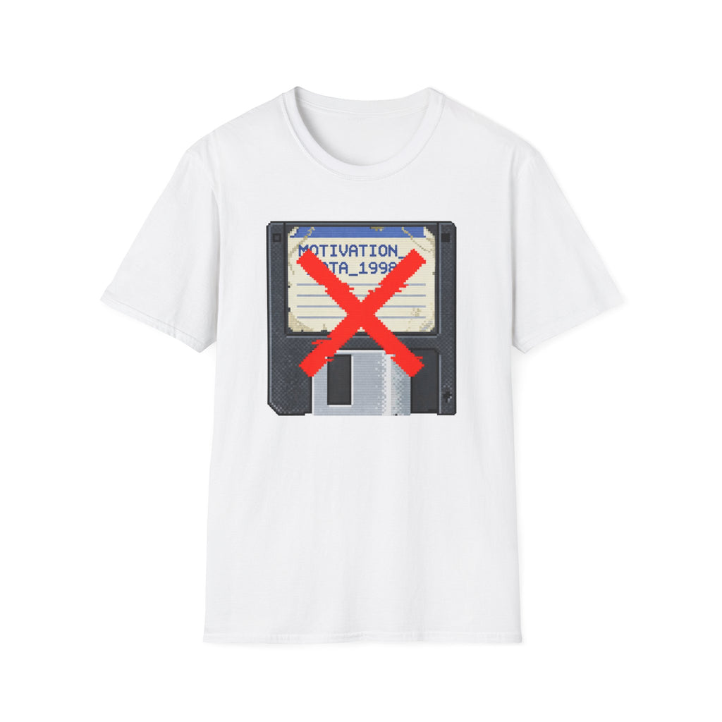 No Motivation Floppy T-Shirt