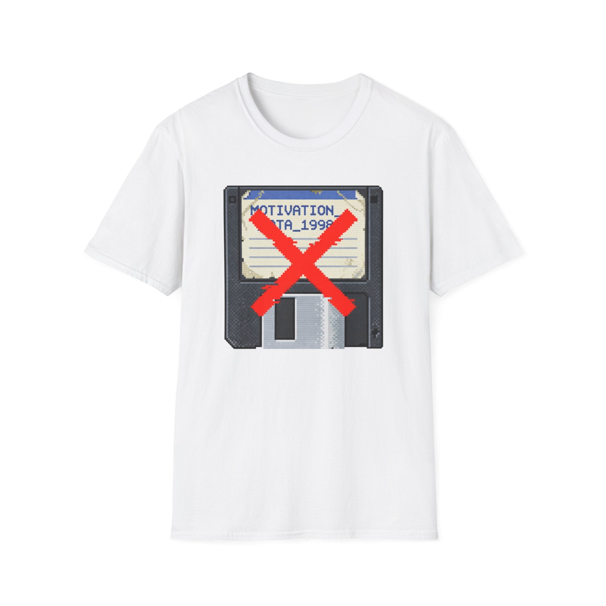 No Motivation Floppy T-Shirt