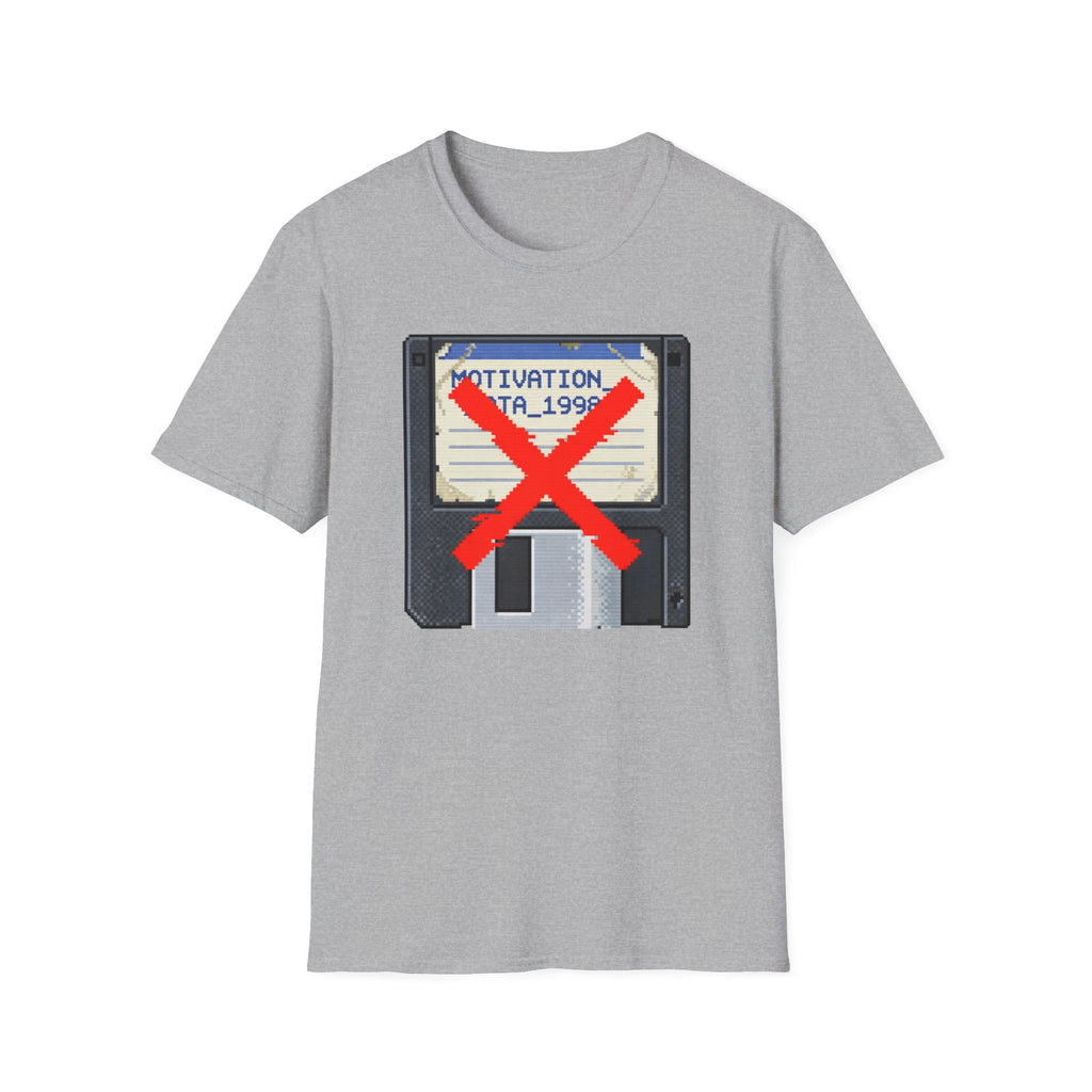 No Motivation Floppy T-Shirt
