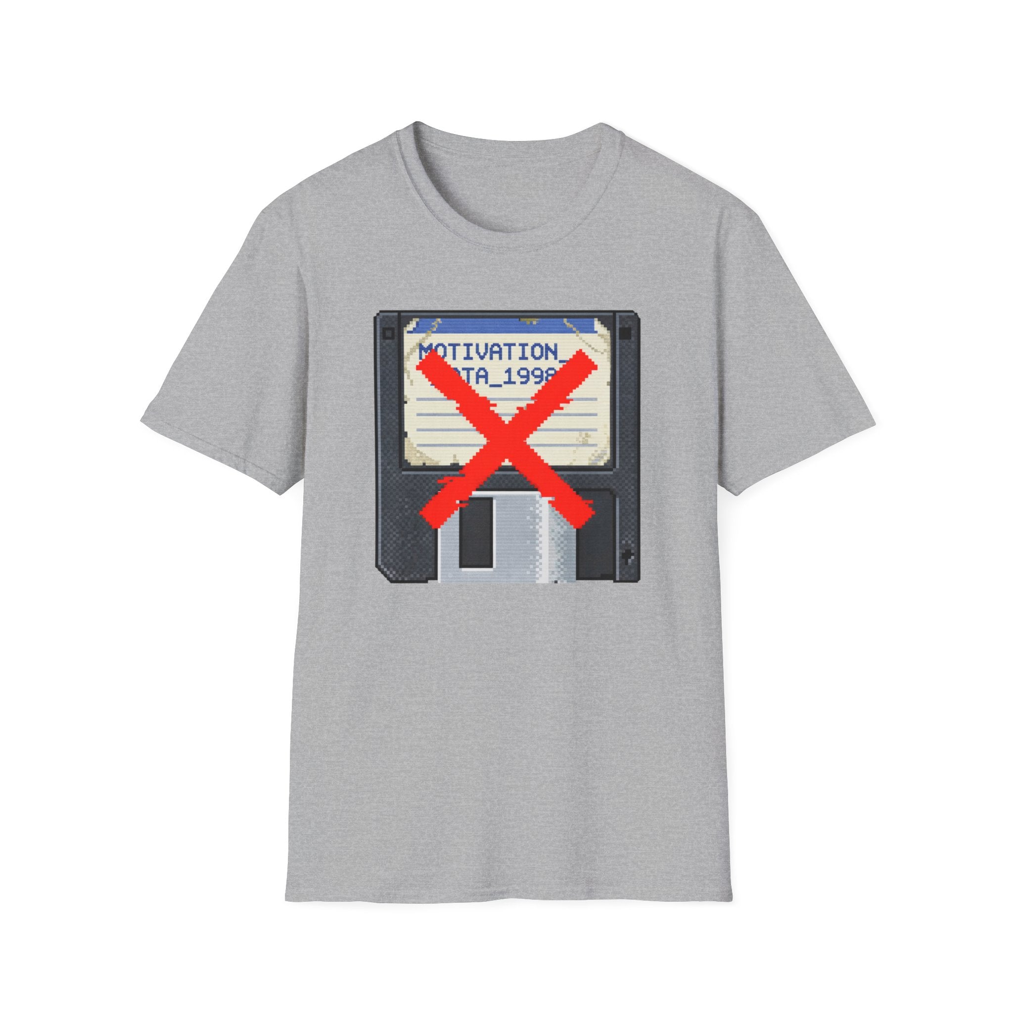 No Motivation Floppy T-Shirt