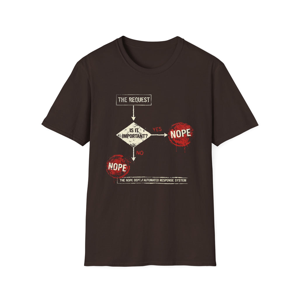 Request Flowchart T-Shirt