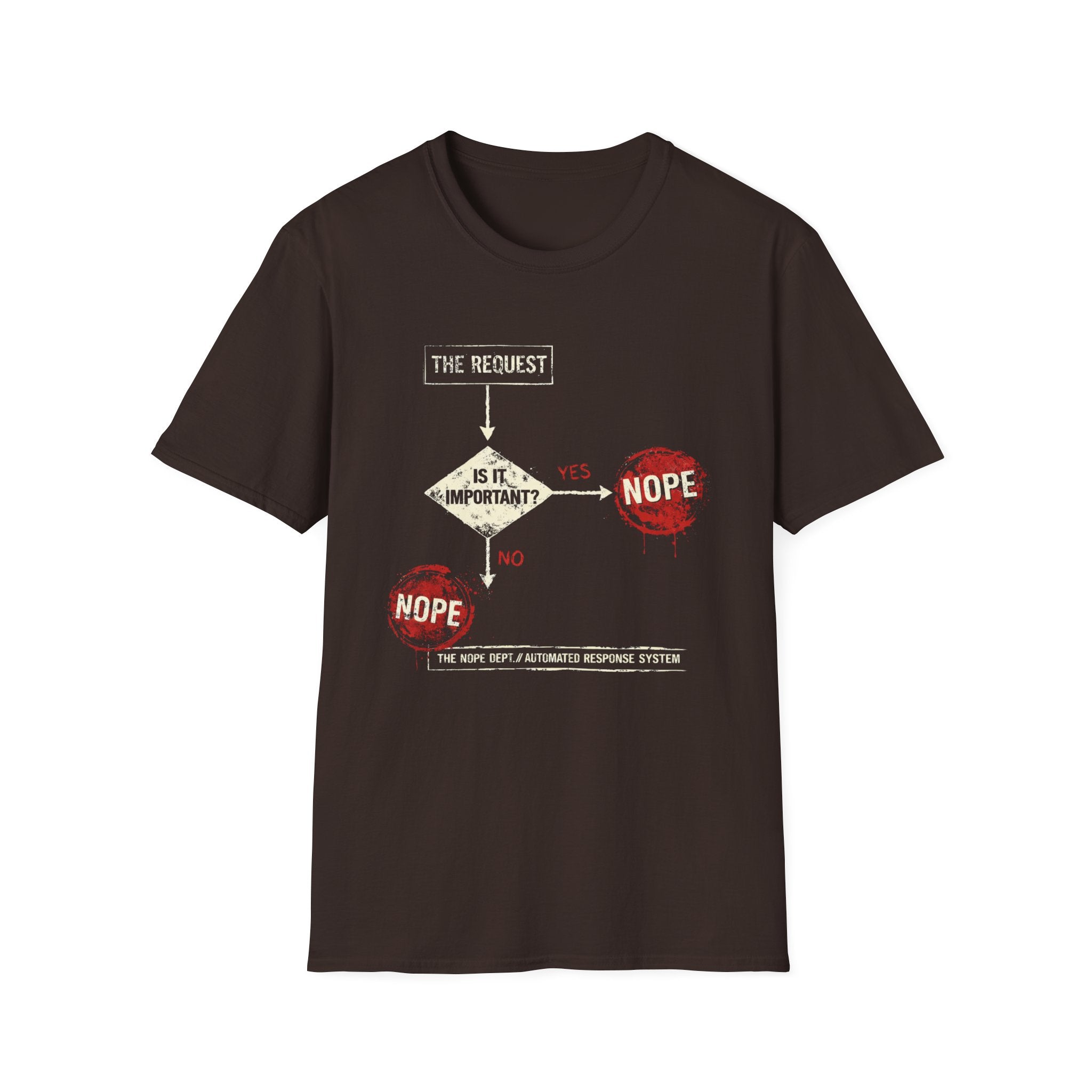 Request Flowchart T-Shirt