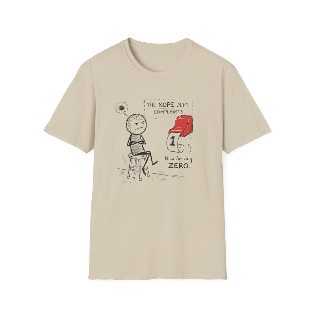 NOPE Complaints Dept. T-Shirt