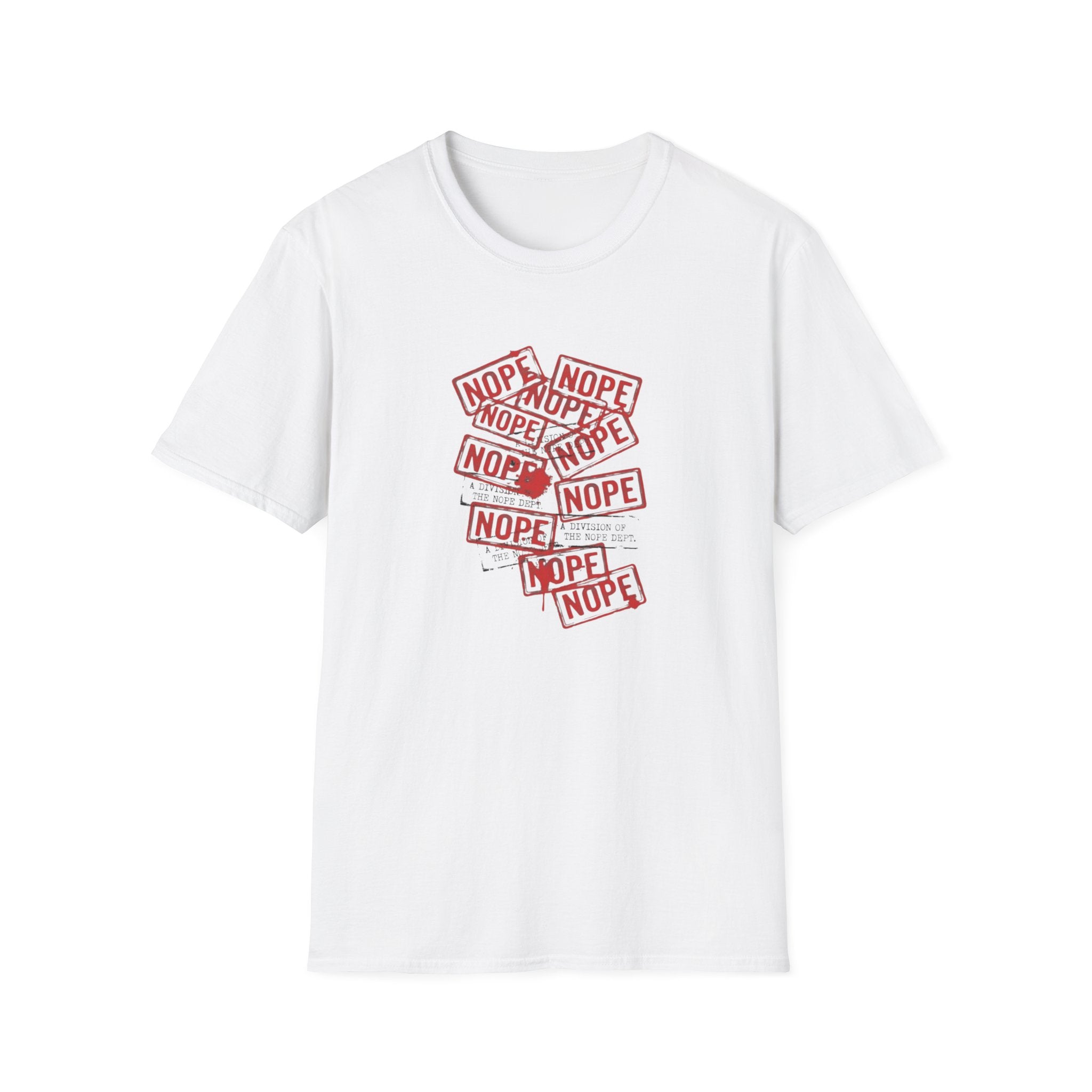 Nope Stamp Explosion T-Shirt