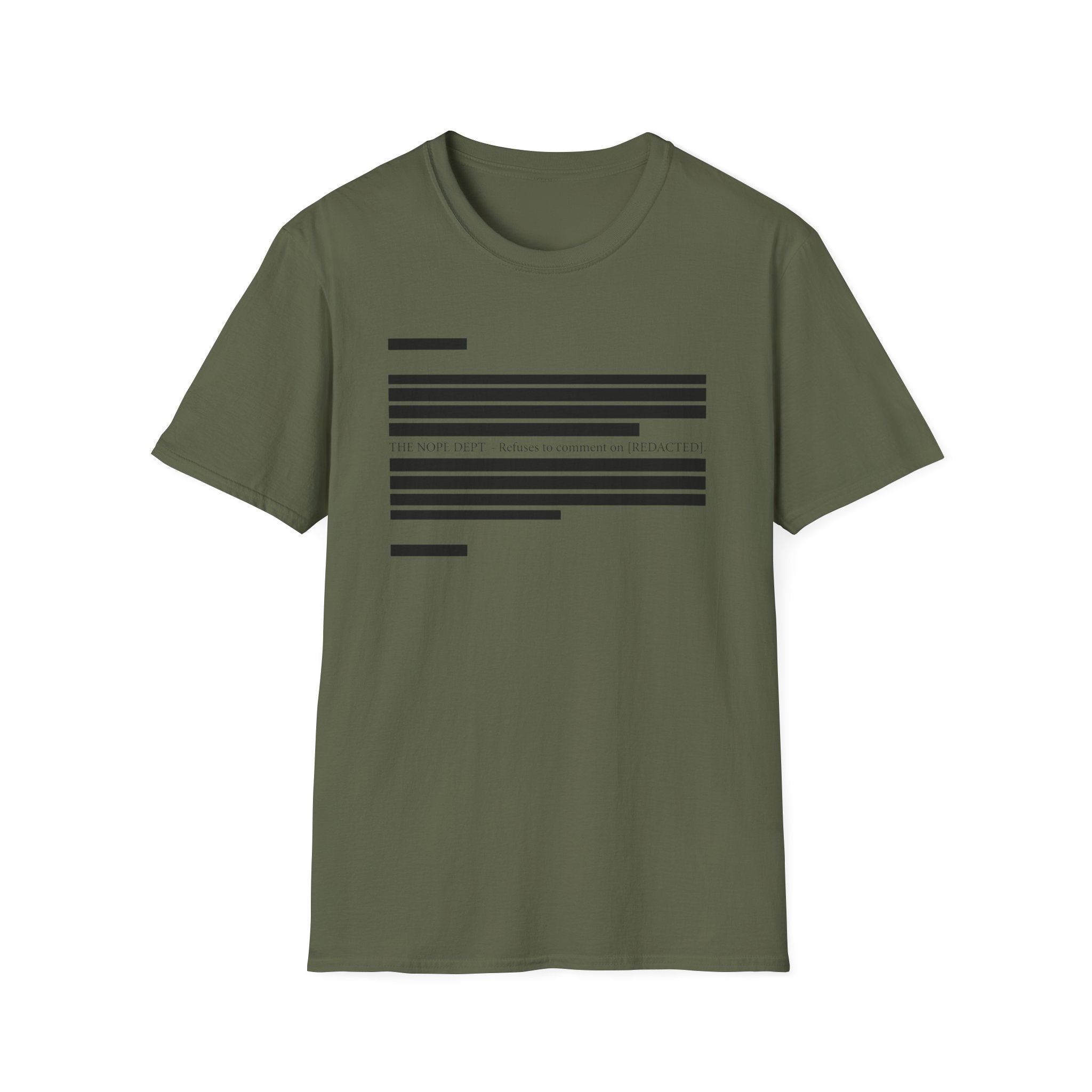 NOPE Redacted Memo T-Shirt