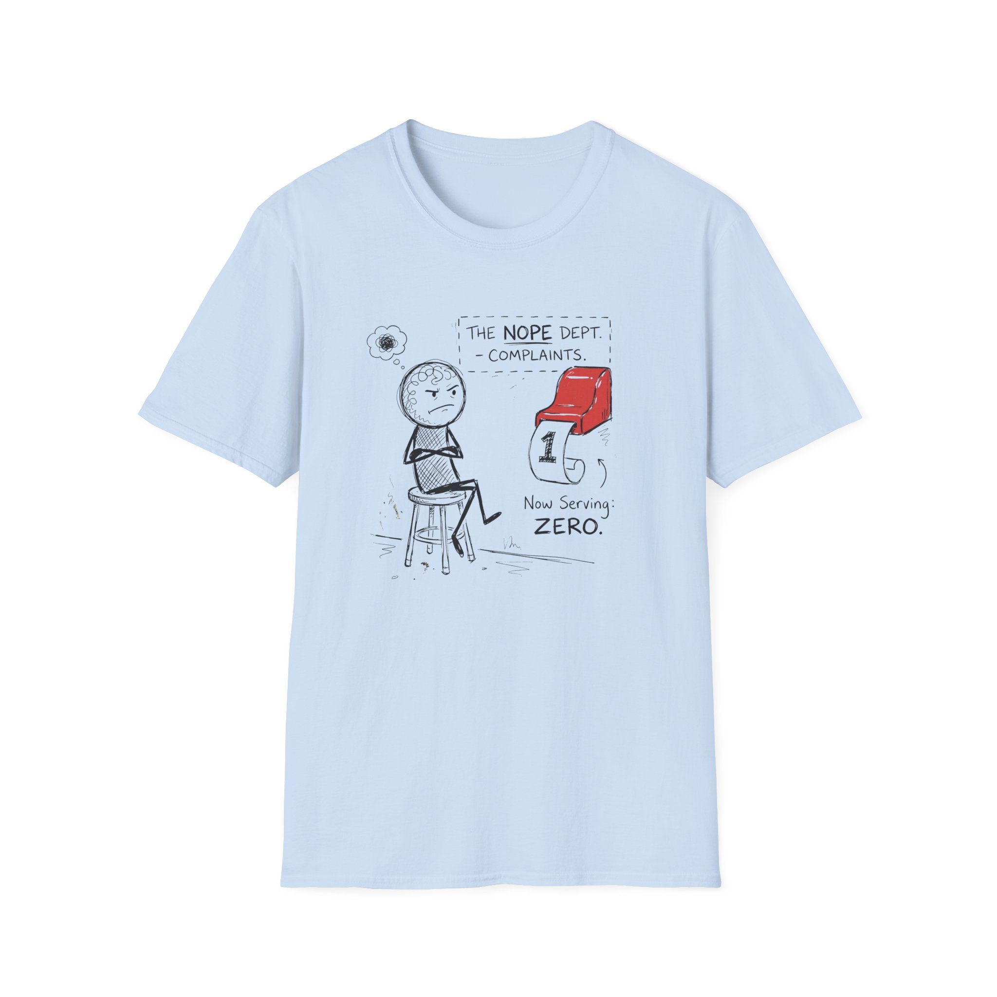 NOPE Complaints Dept. T-Shirt