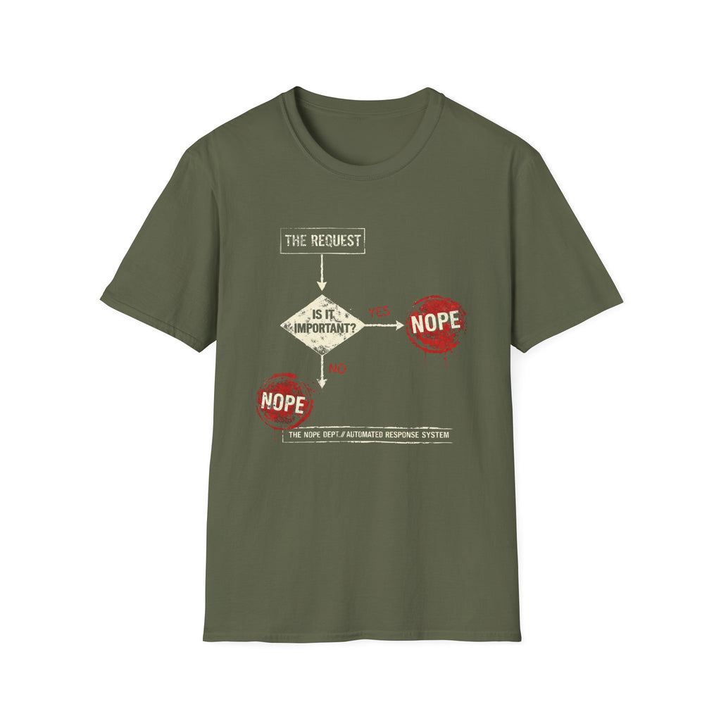 Request Flowchart T-Shirt