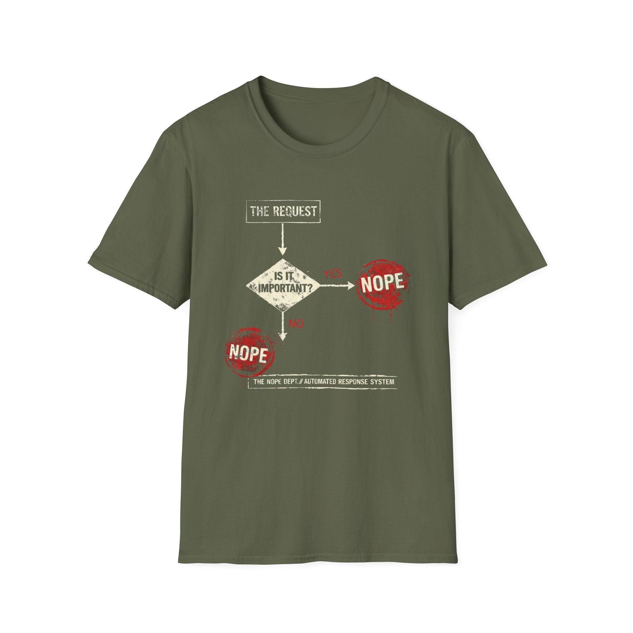 Request Flowchart T-Shirt