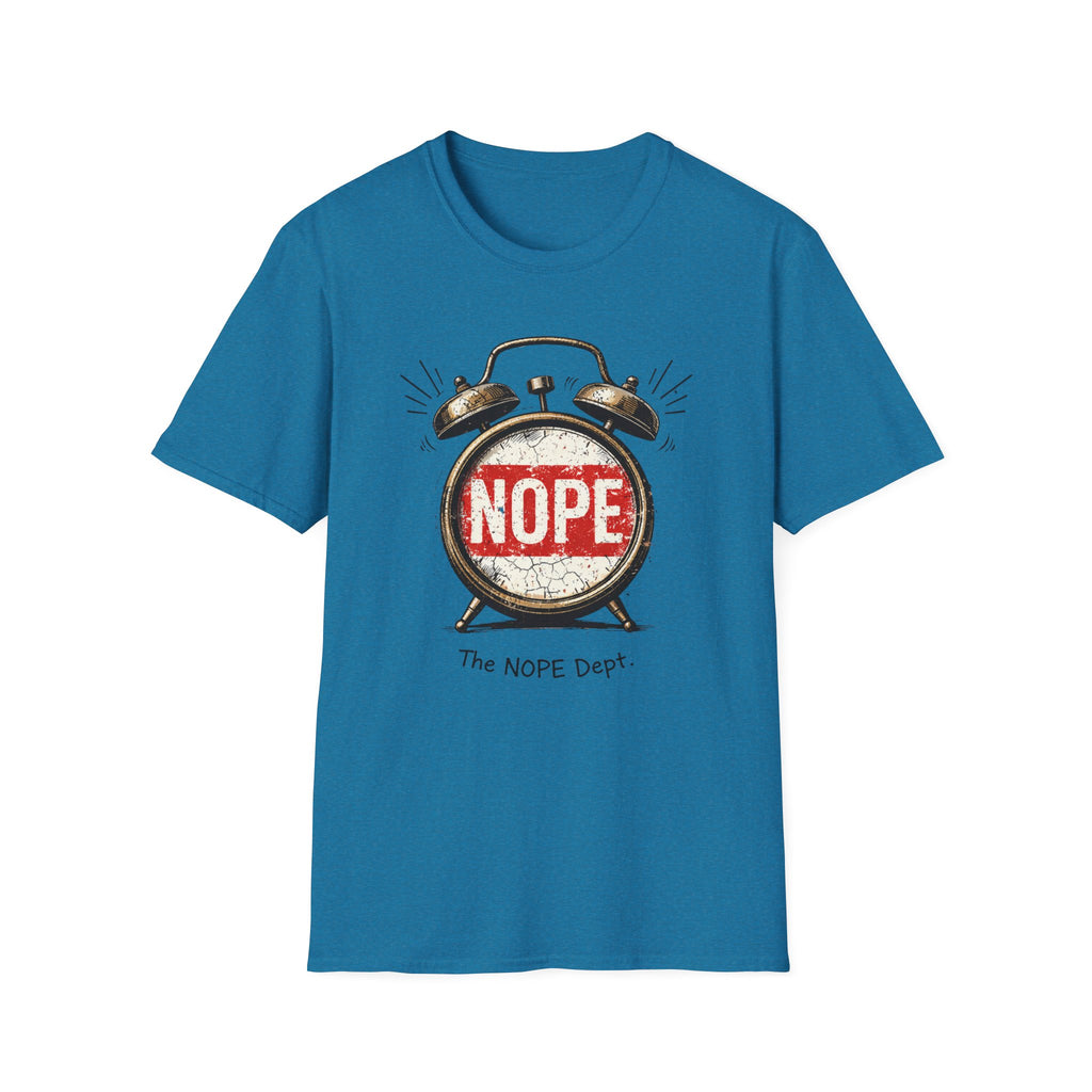 NOPE Analog Clock T-Shirt