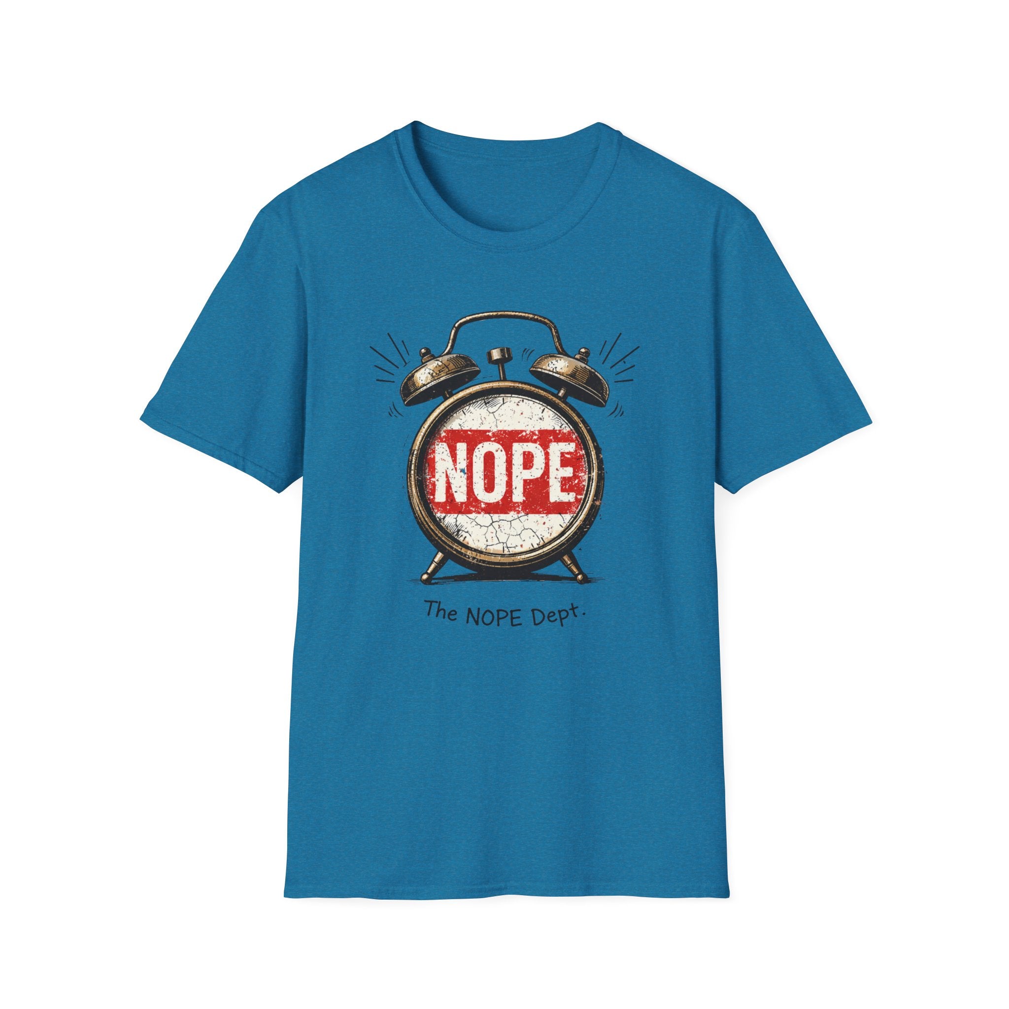NOPE Analog Clock T-Shirt