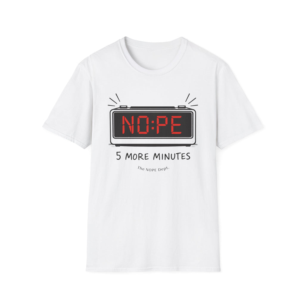 NOPE Digital Clock T-Shirt