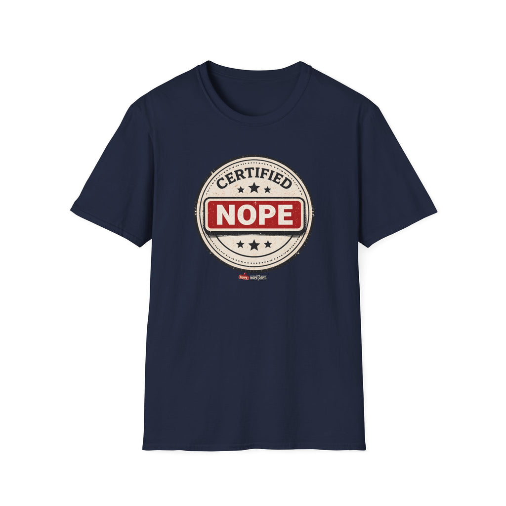 Certified NOPE Seal T-Shirt