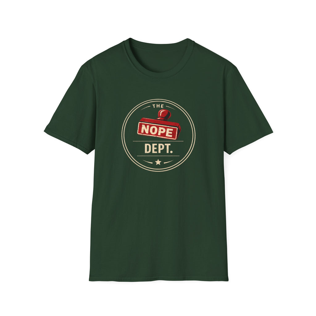 NOPE Round Logo (Dark) T-shirt