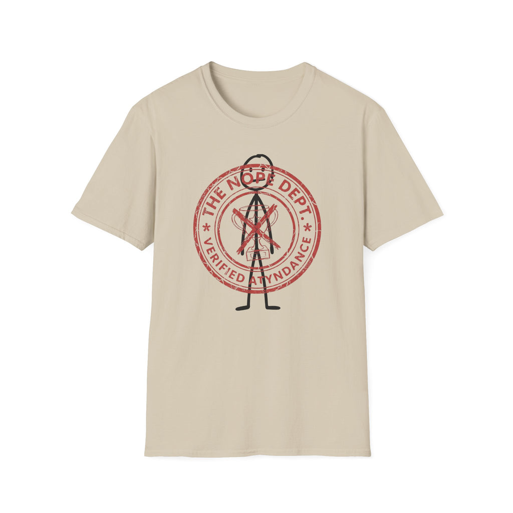 NOPE Atyndance Award T-Shirt