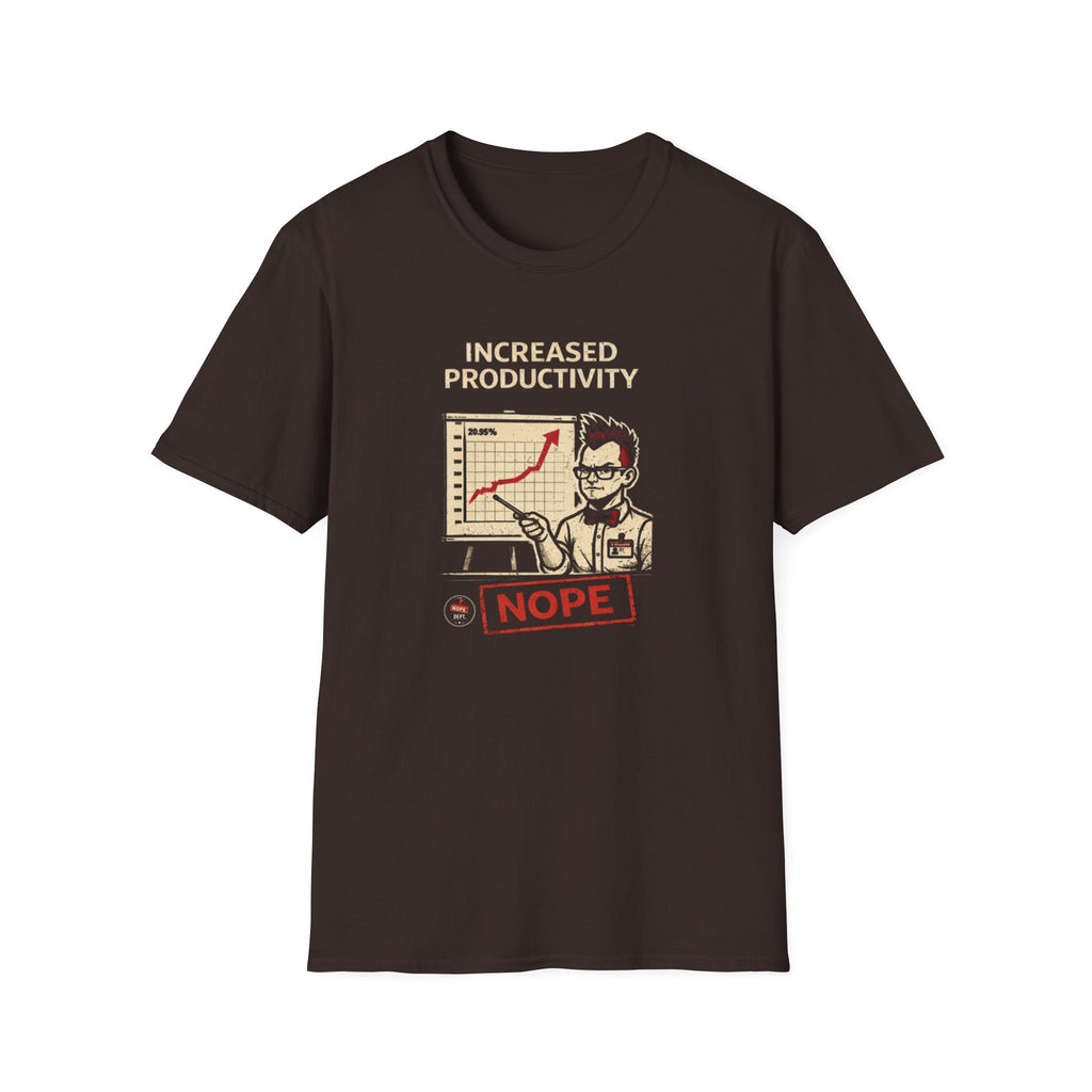 Productivity Graph T-Shirt