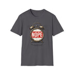 NOPE Analog Clock T-Shirt