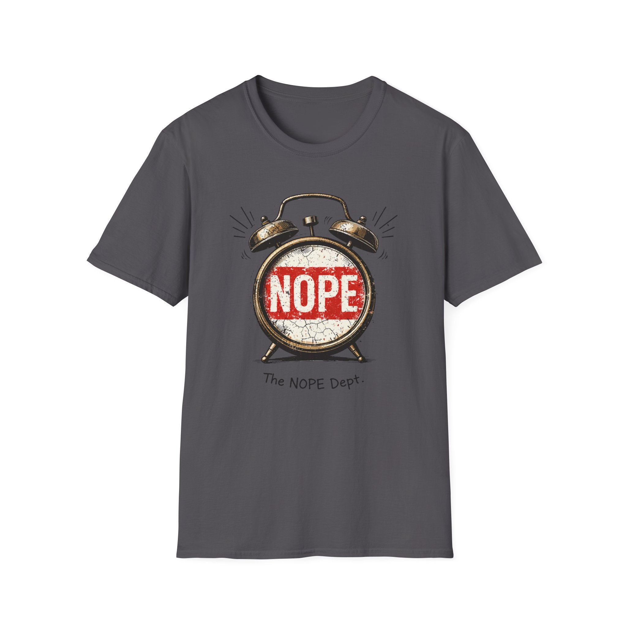 NOPE Analog Clock T-Shirt
