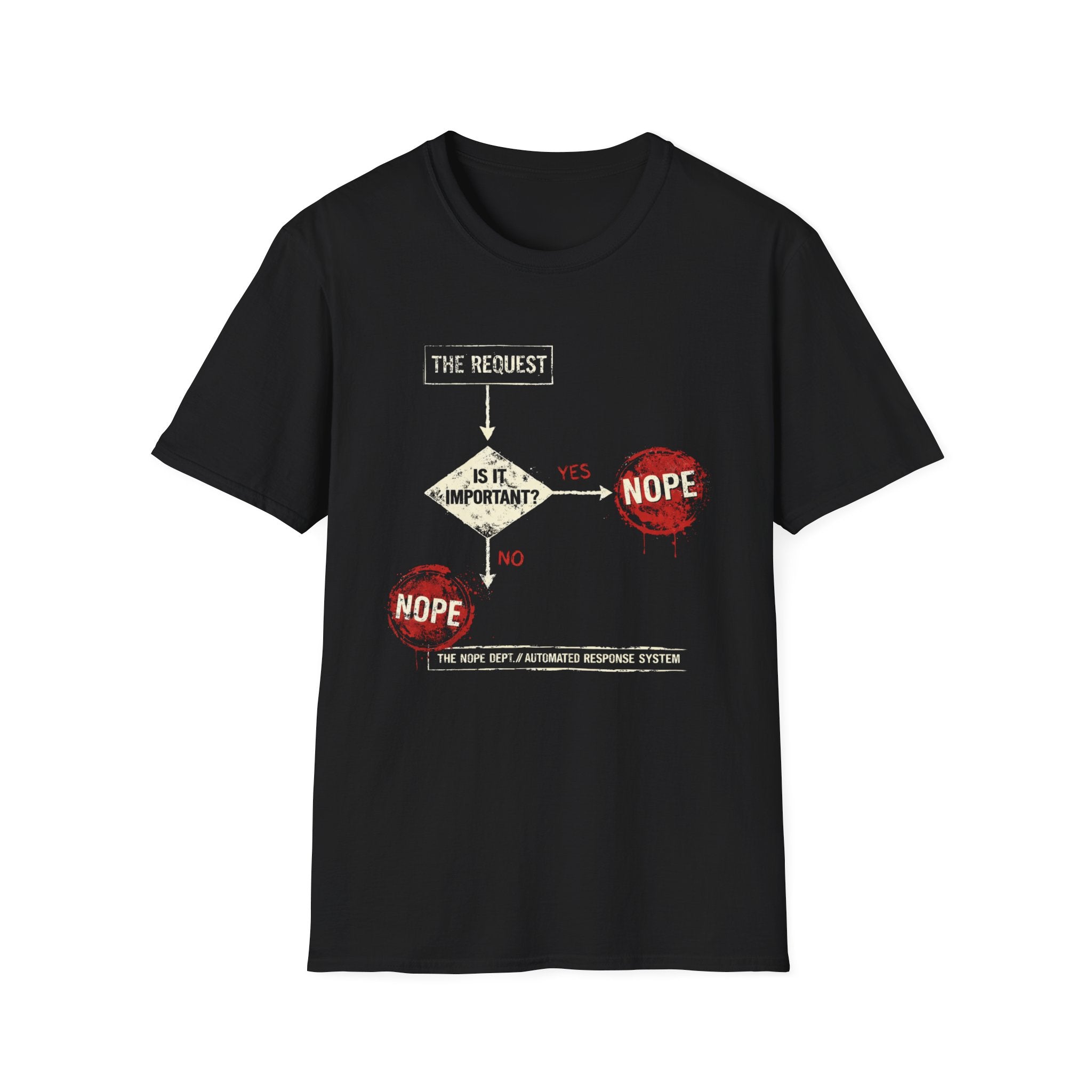 Request Flowchart T-Shirt