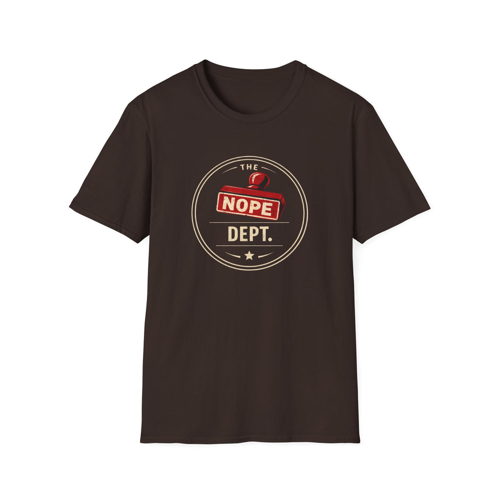 NOPE Round Logo (Dark) T-shirt