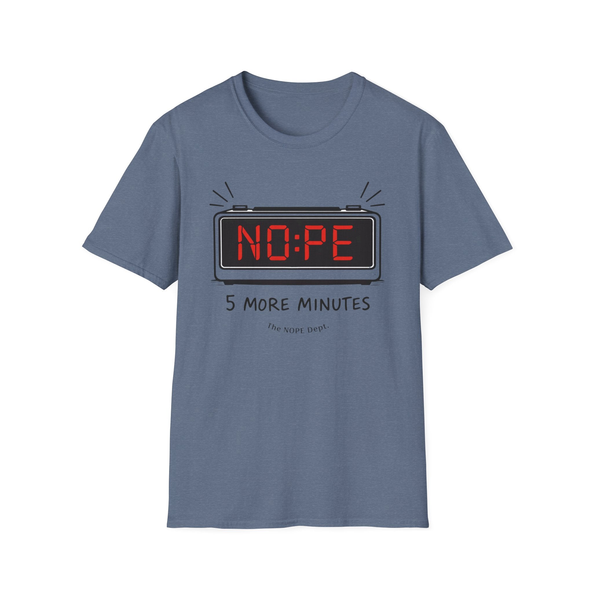NOPE Digital Clock T-Shirt