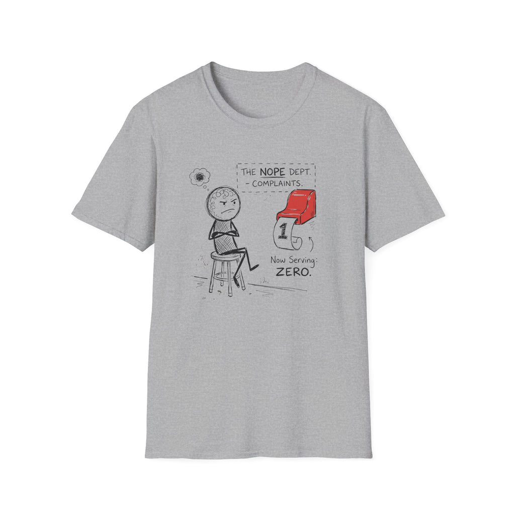 NOPE Complaints Dept. T-Shirt