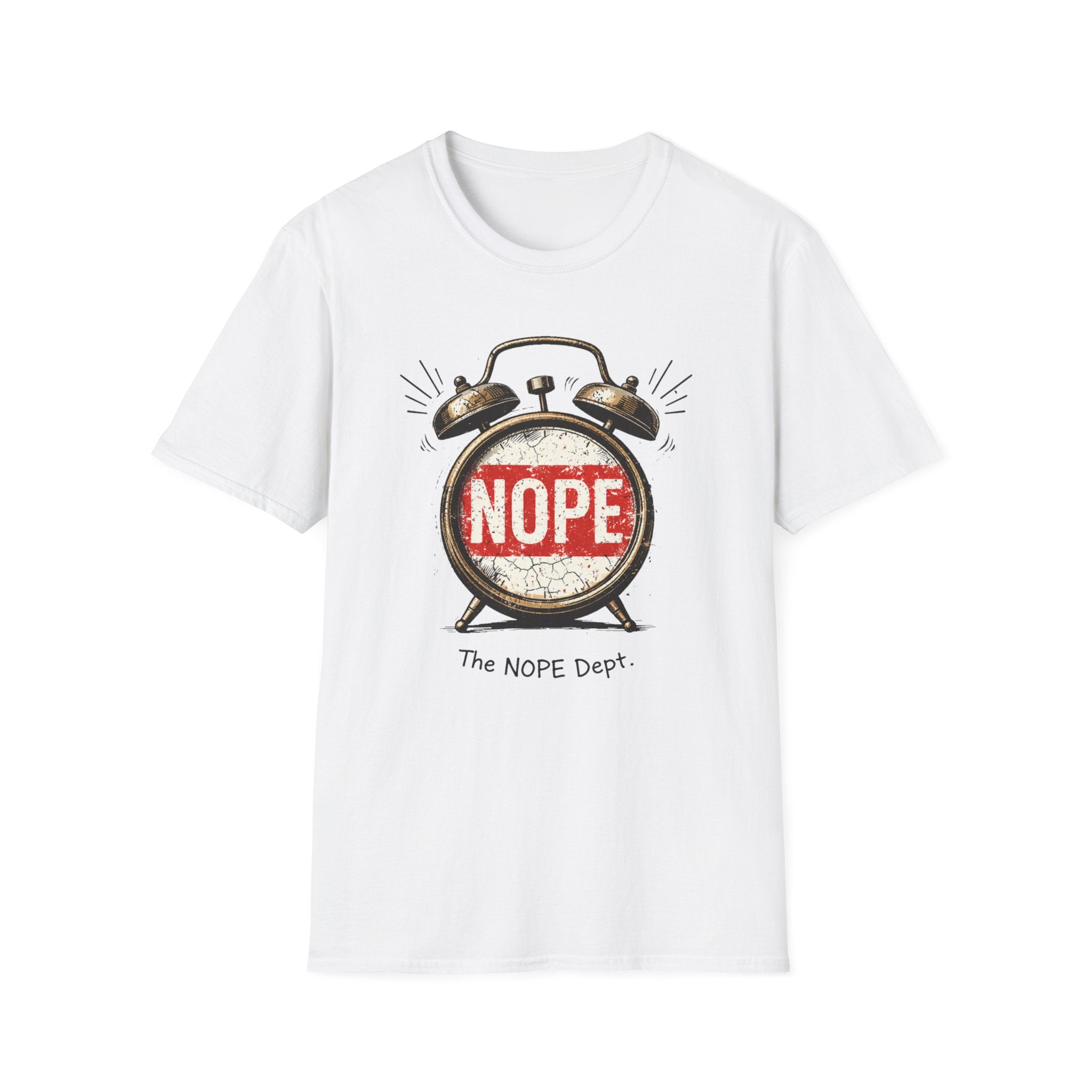 NOPE Analog Clock T-Shirt