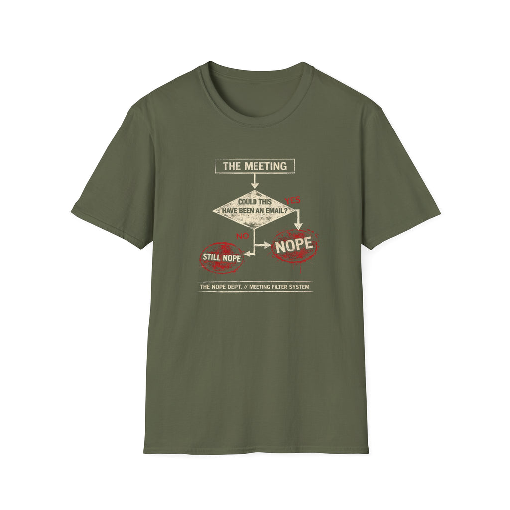 Meeting Flowchart T-Shirt