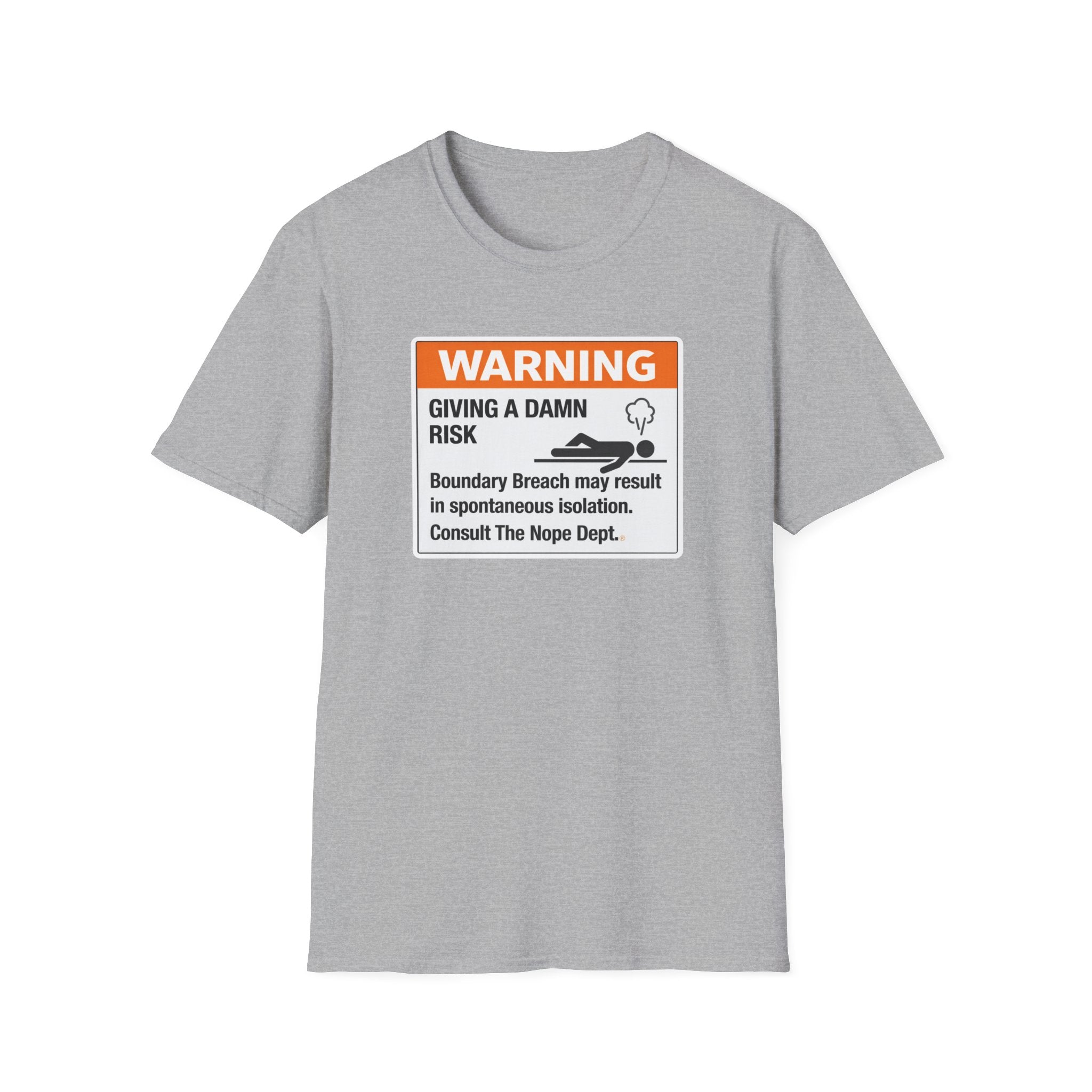 Giving A Damn Risk T-Shirt