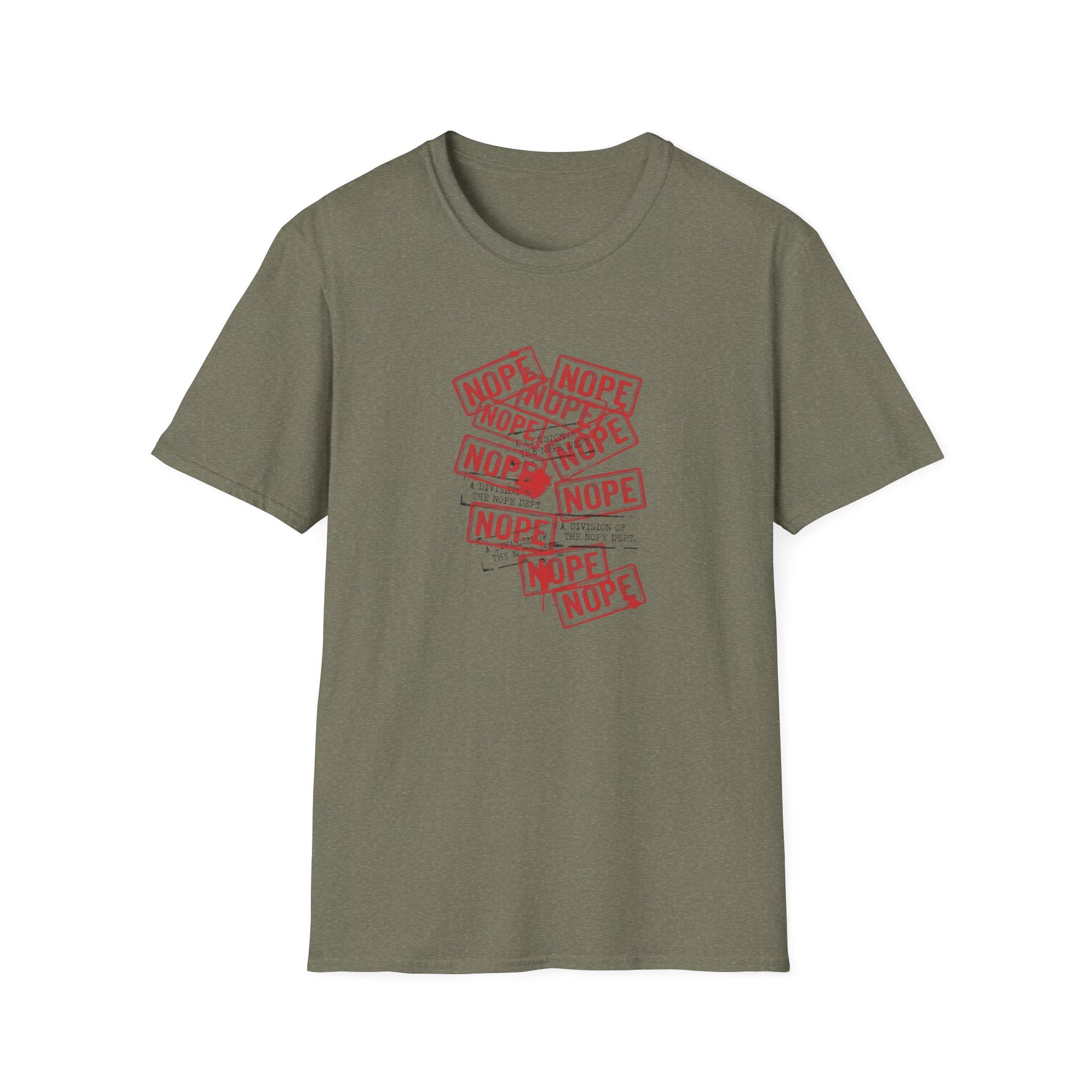 Nope Stamp Explosion T-Shirt