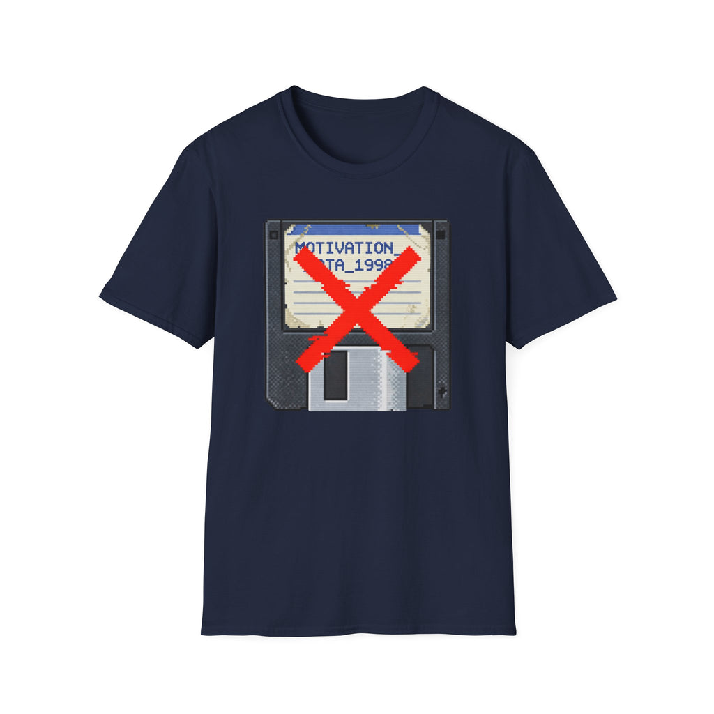 No Motivation Floppy T-Shirt
