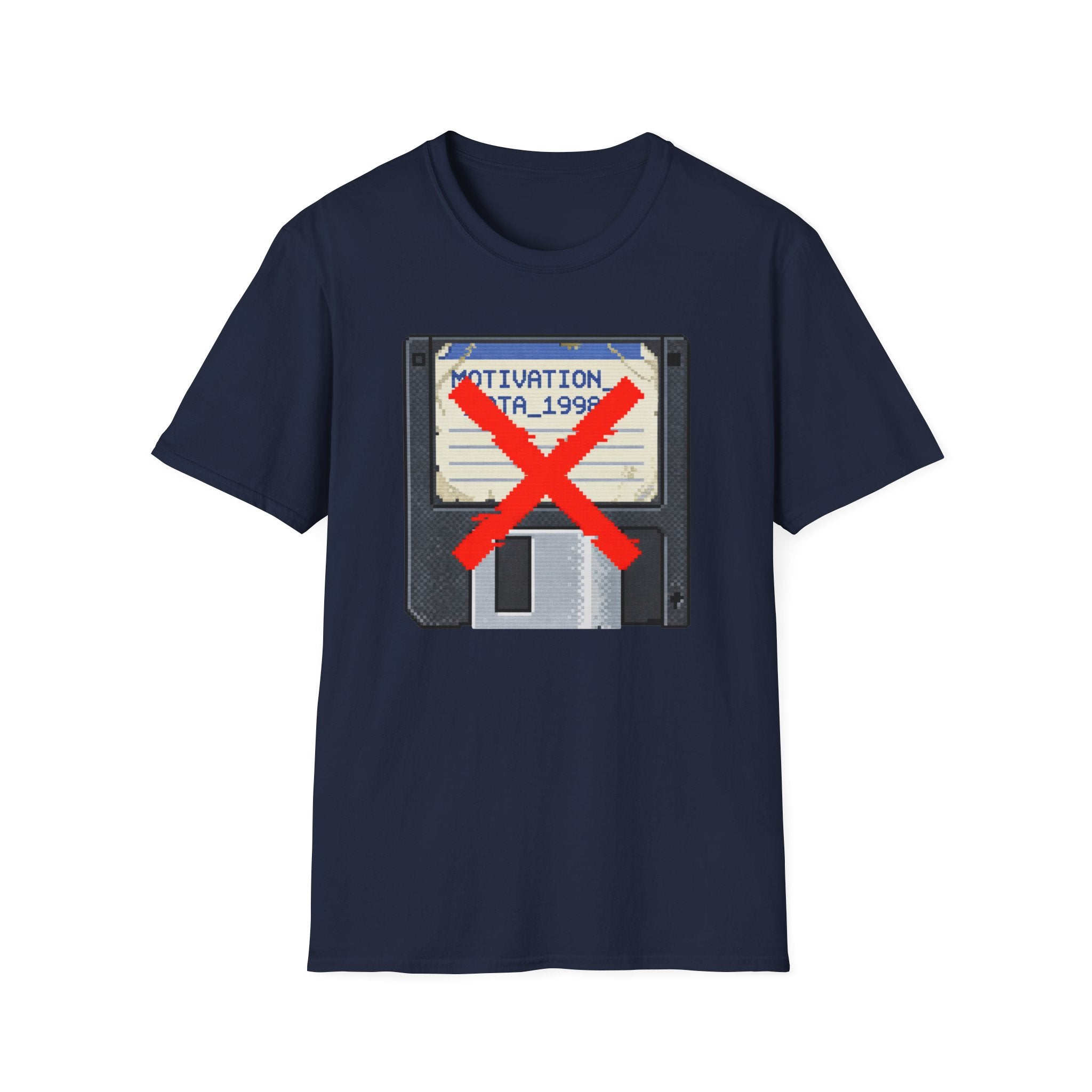 No Motivation Floppy T-Shirt
