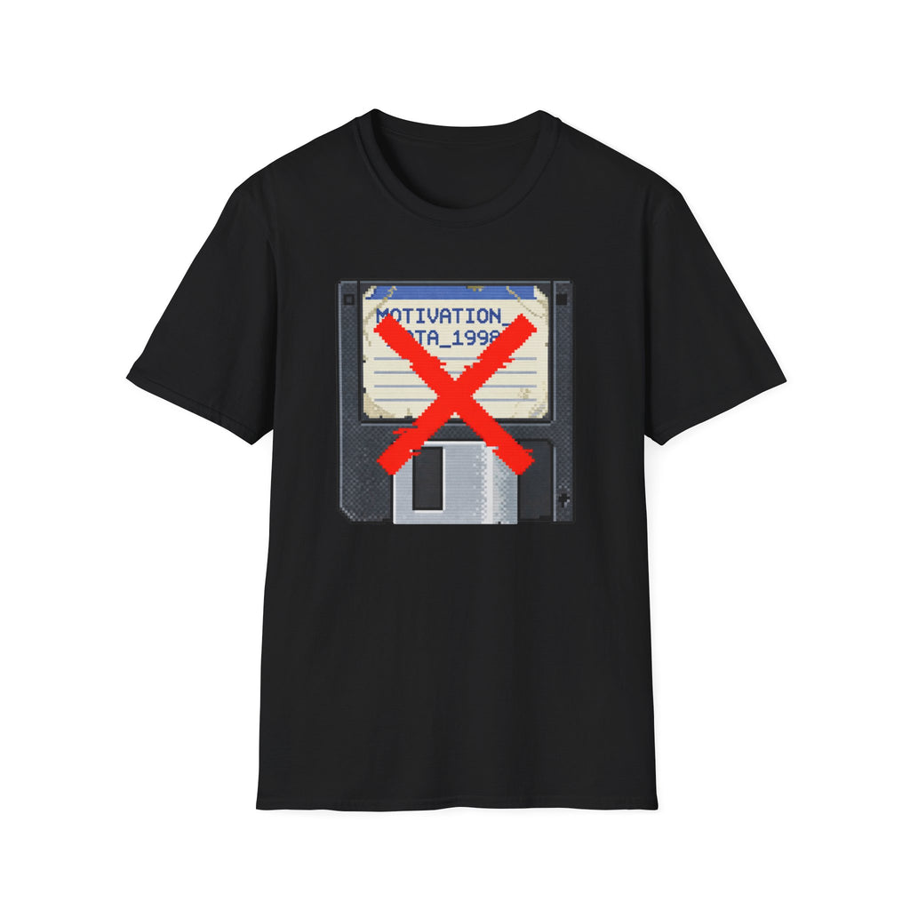 No Motivation Floppy T-Shirt