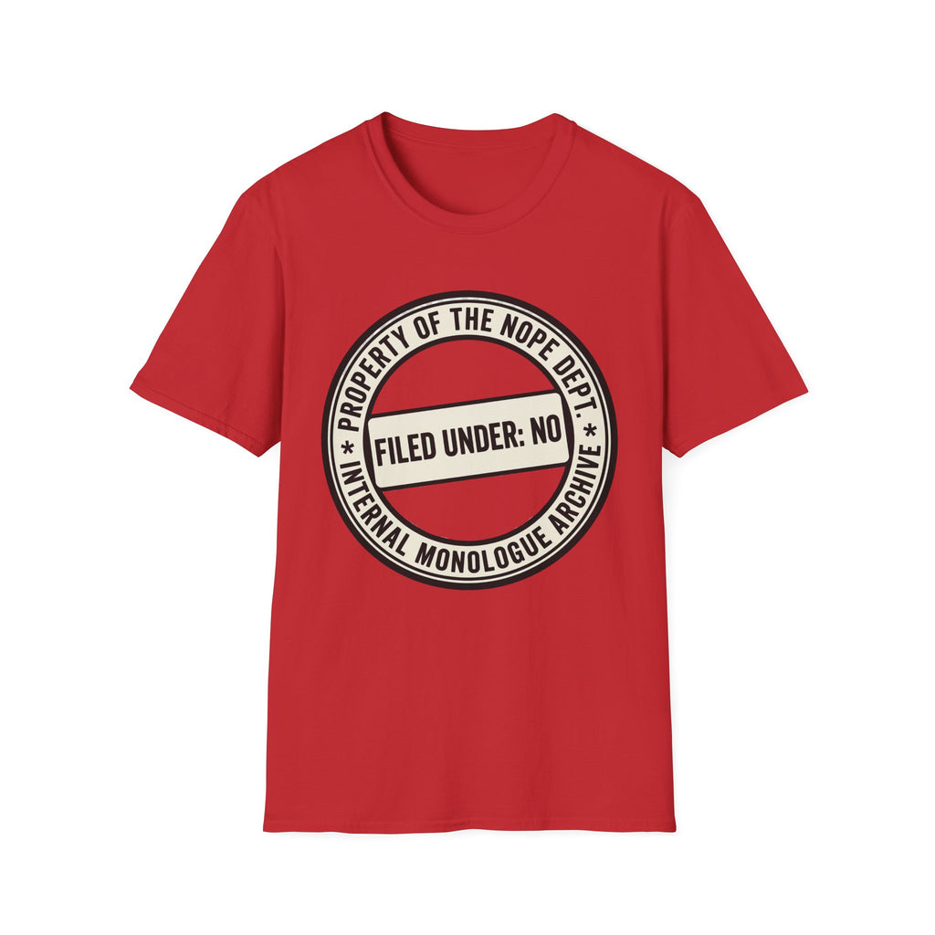 Filed Under: NO T-Shirt