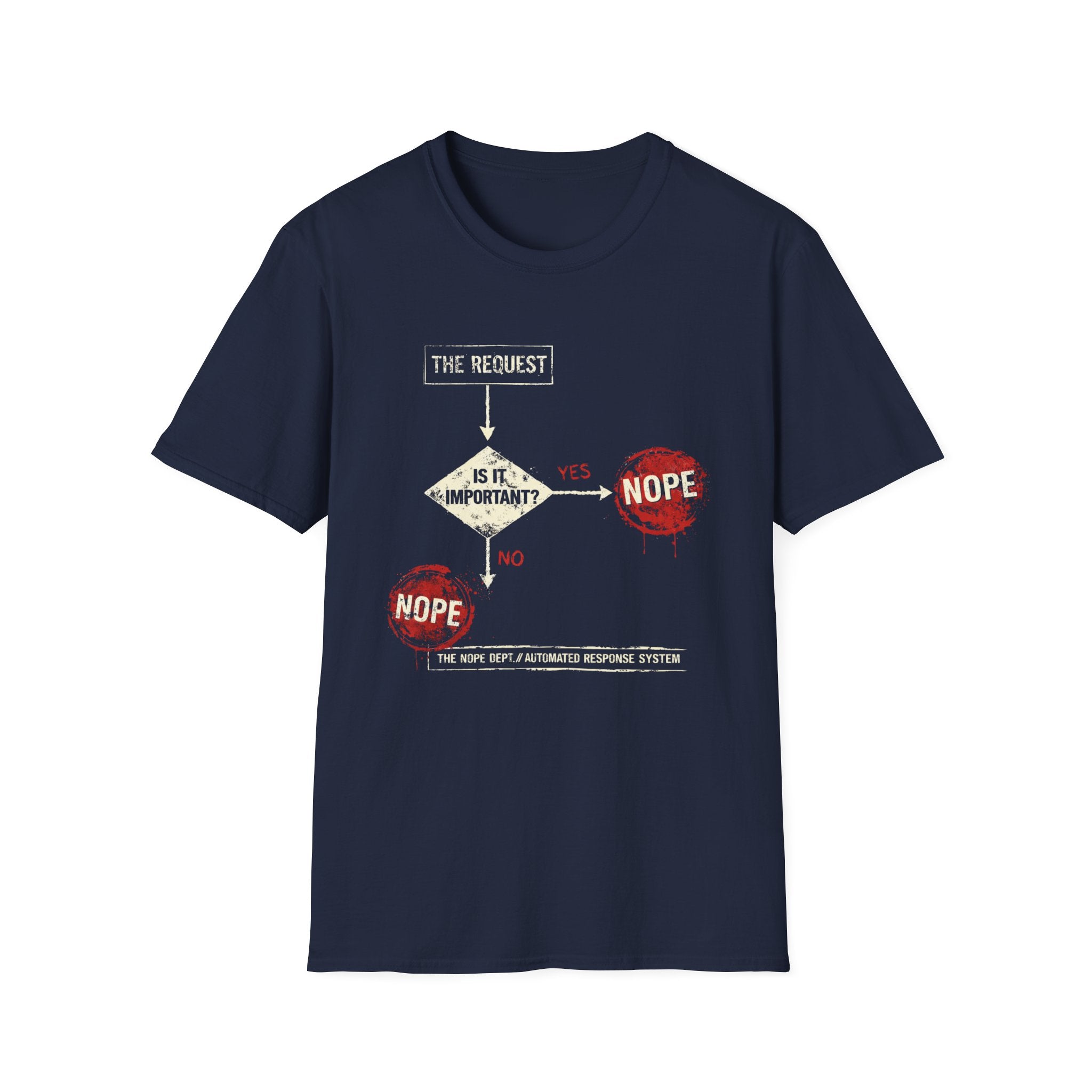 Request Flowchart T-Shirt