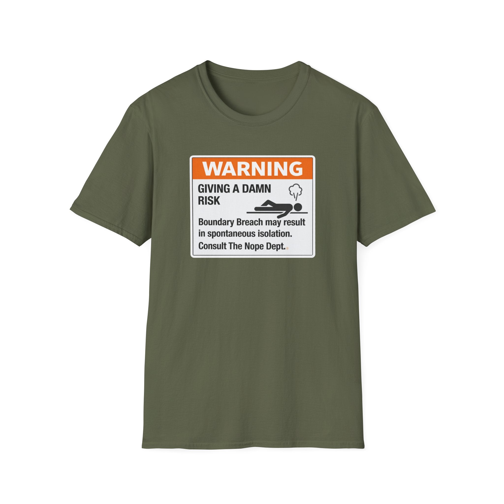 Giving A Damn Risk T-Shirt