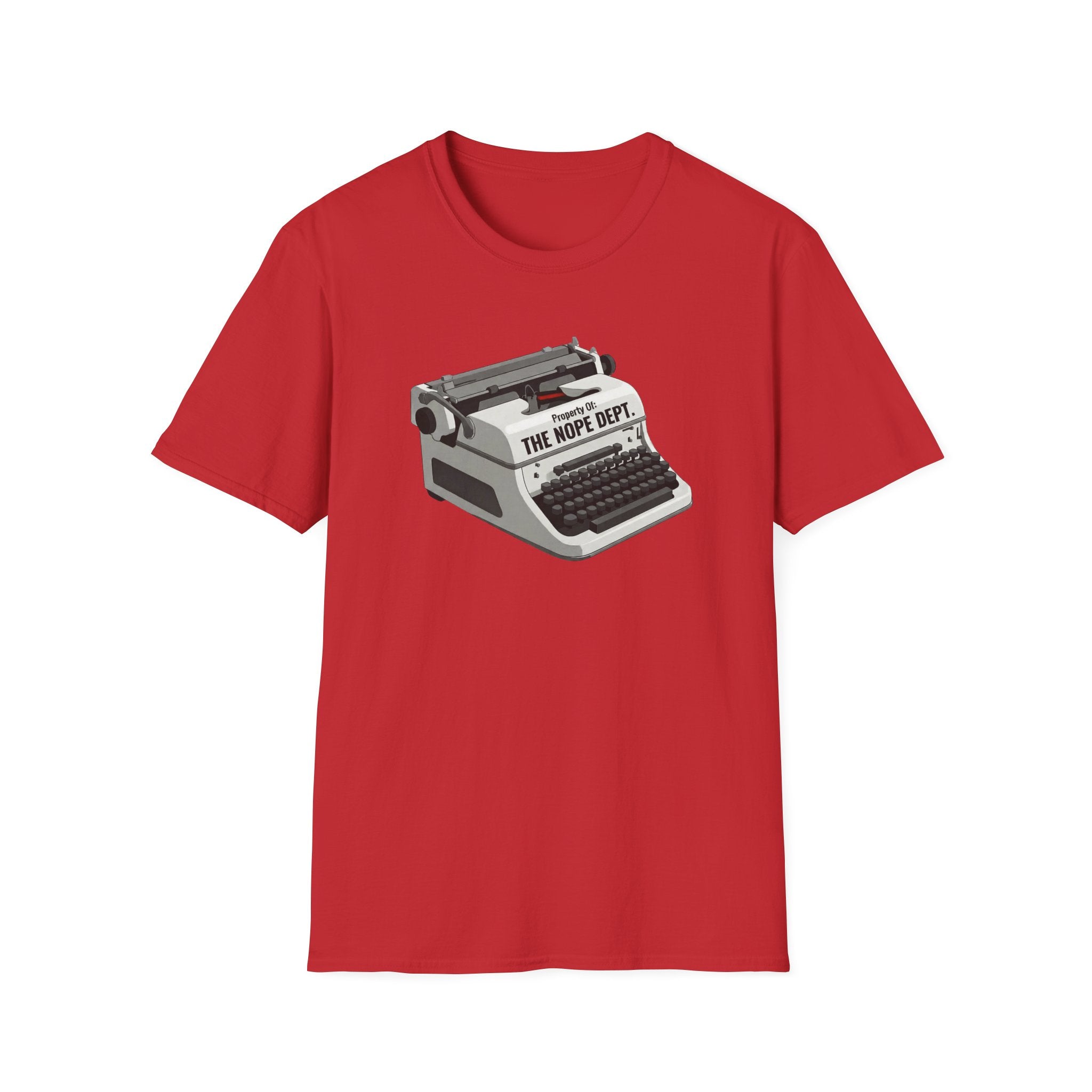 NOPE Typewriter T-Shirt