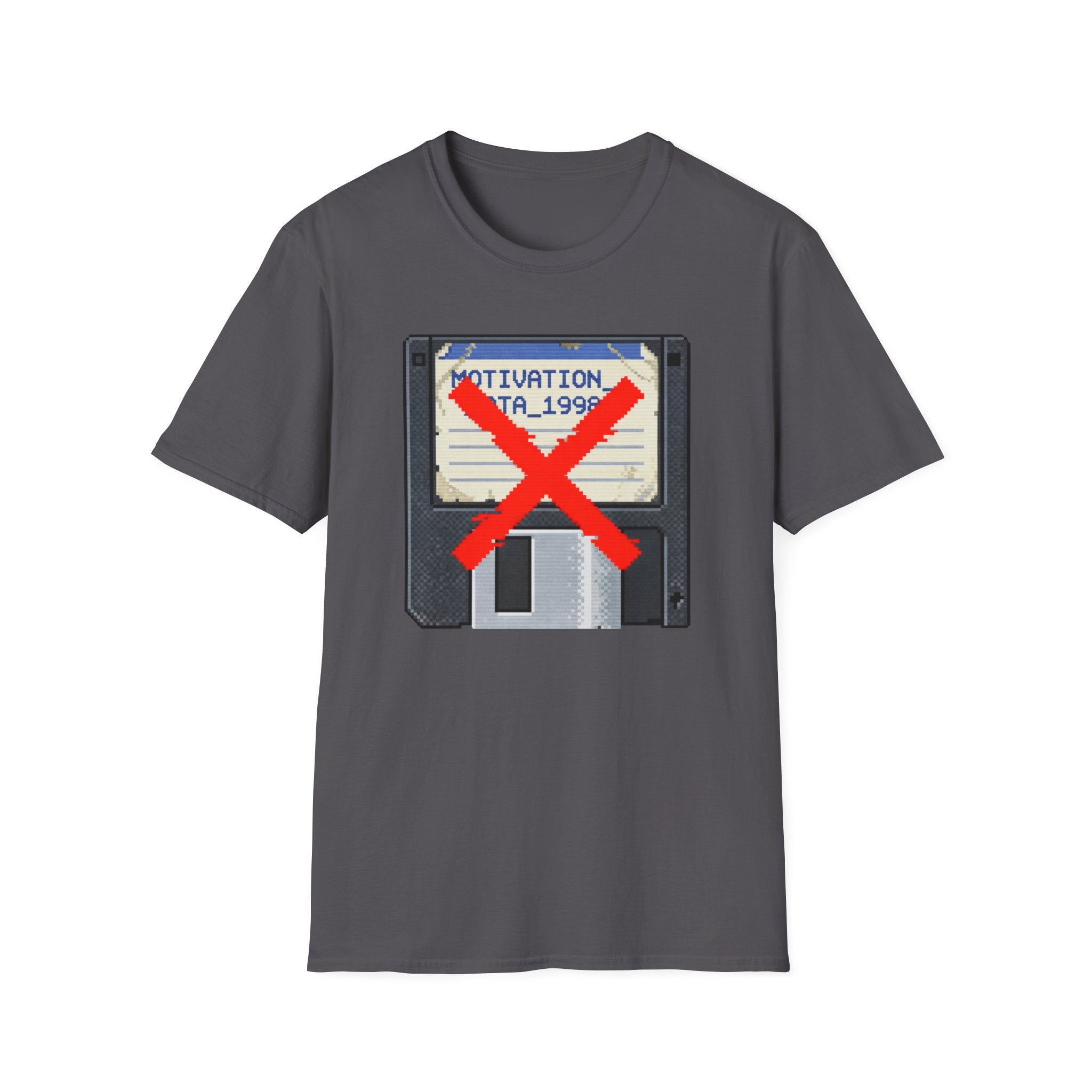 No Motivation Floppy T-Shirt